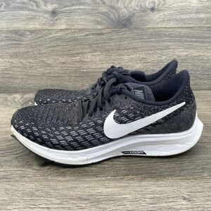 Nike Air Zoom Pegasus 35 Running Sneakers Women's Size 6.5 Black Gray 942855-001